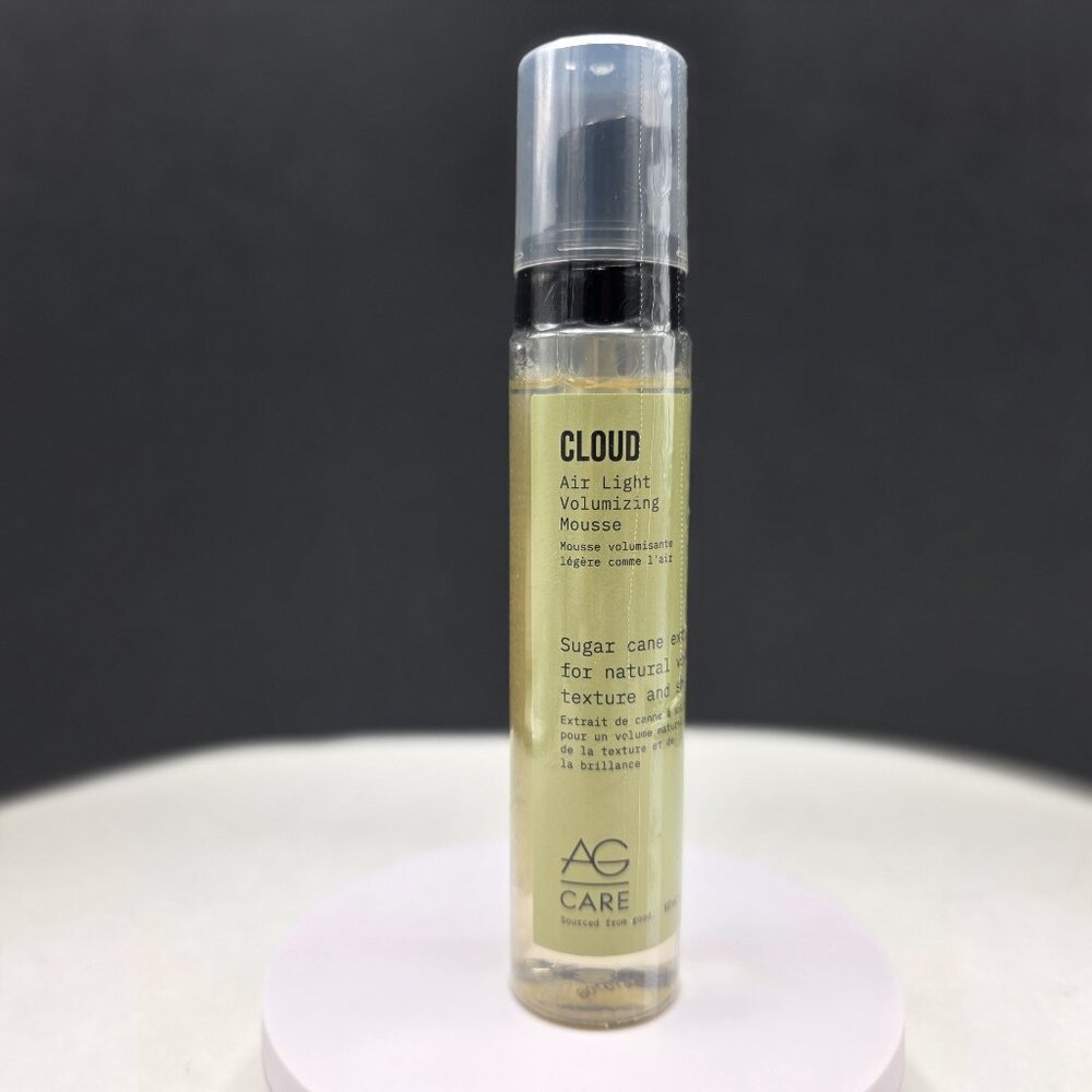 AG Care Cloud Air Light Volumizing Mousse Pump Natural Vegan 3.6 oz NEW